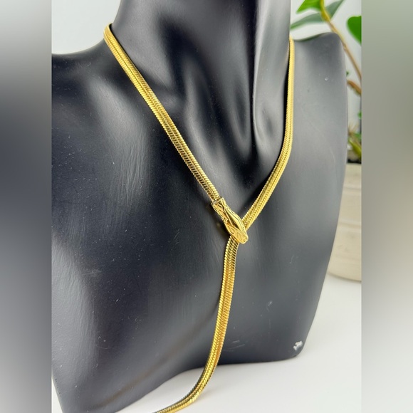 Anthropologie Serpenti Inspired Snake Necklace - Picture 7 of 10